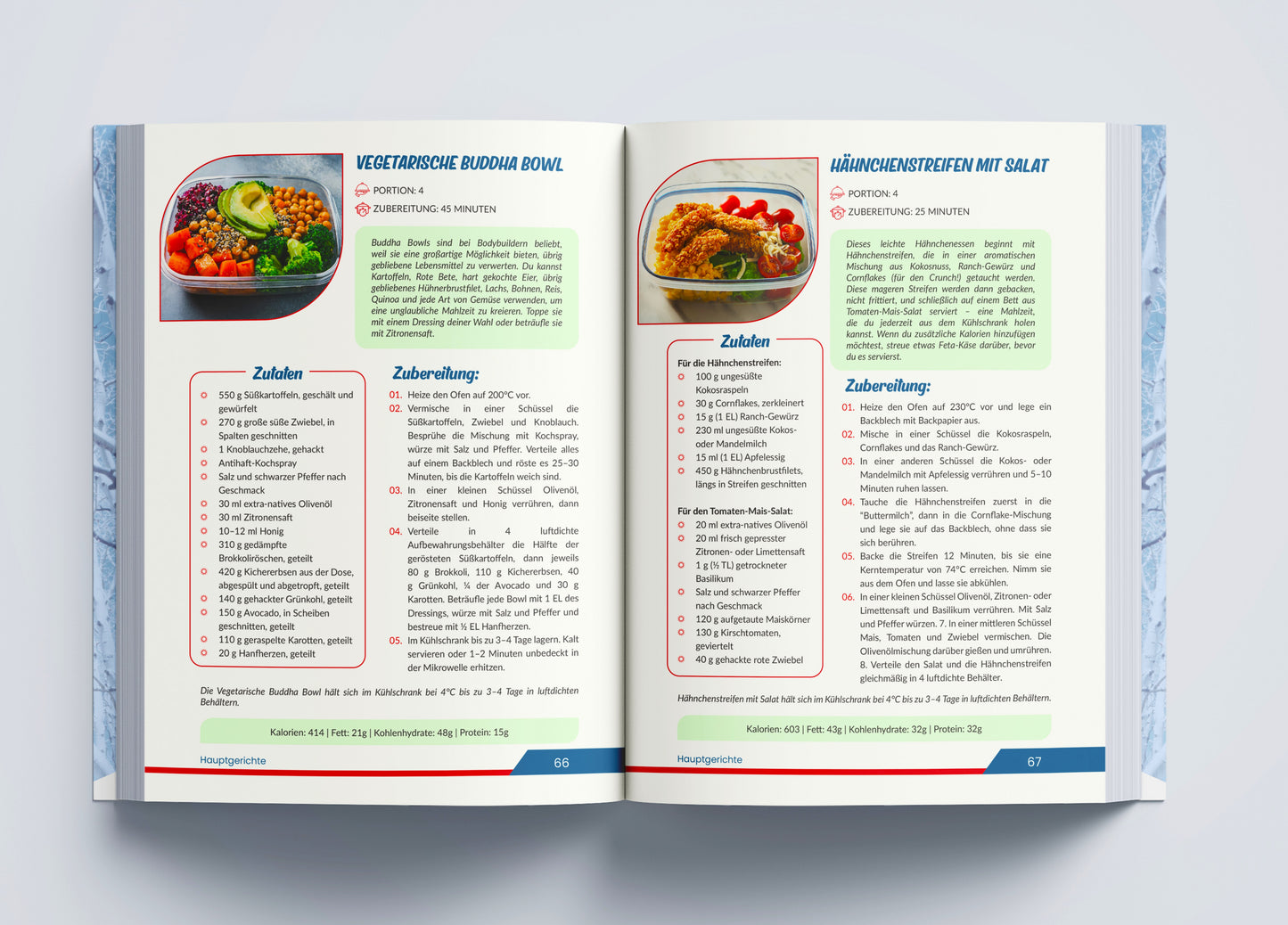 Meal Prep leicht gemacht! Schnelle und leckere Rezepte für stressfreie Wochen - Das Meal Prep Kochbuch für jeden Tag | Inkl. Nährwerteangaben & Wochenpläne