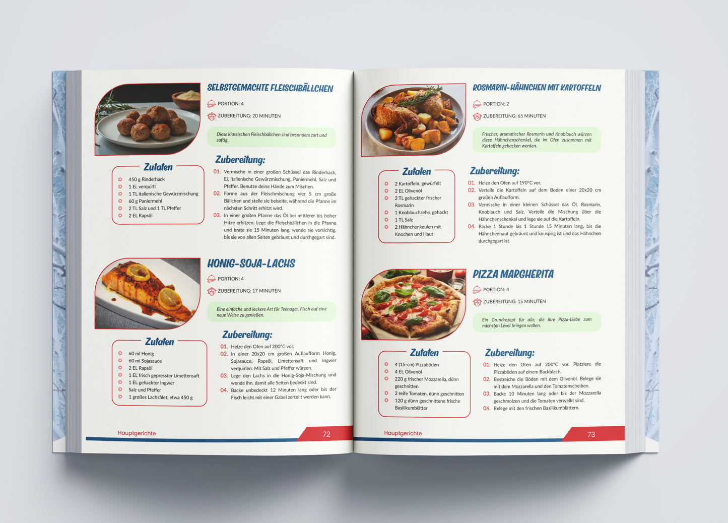 #SoloChefs: Mit 5 Zutaten, Maximaler Geschmack - Einfache, leckere Rezepte und immer mit Farbfotos