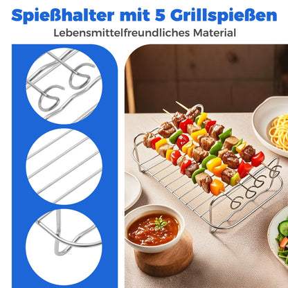 Das komplette Zubehör Set XXL – 7-teilig für 4-8 Liter Fritteusen | Empfohlen vom Friteusen-Profi
