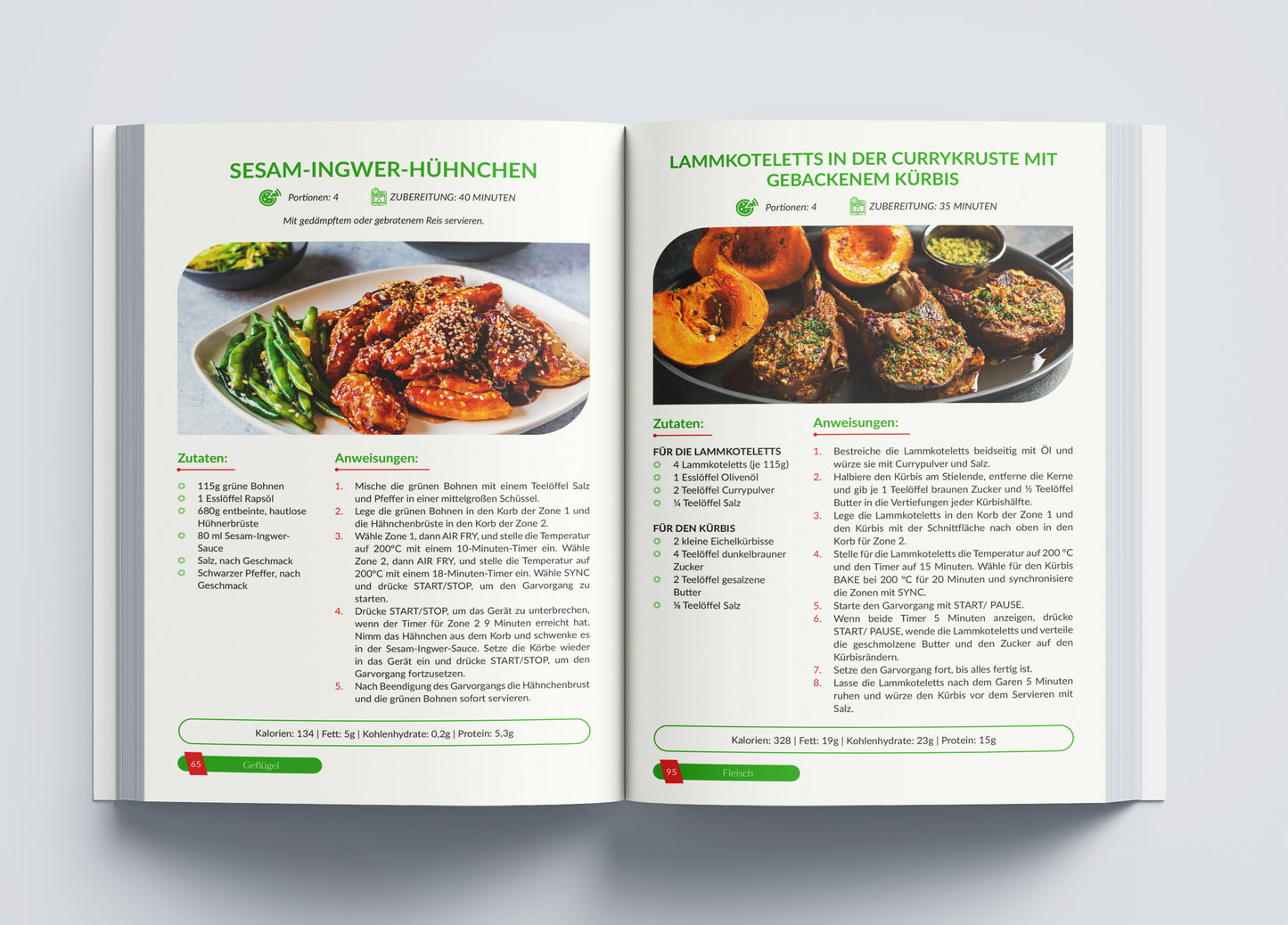 Ninja Heißluftfritteuse Rezeptbuch XXL: Zwei Zonen, unendliche Möglichkeiten - Das Airfryer Kochbuch für die Dual Zone | Gebundene Ausgabe